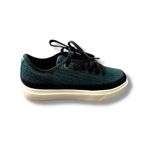 NWOT Allbirds Merino Wool Piper Lace-up Sneaker Teal Black Multi Women's 7